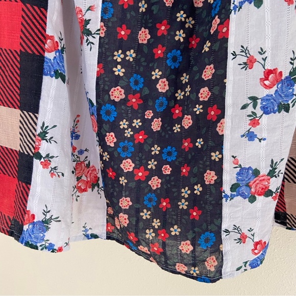 Anthropologie Let Me Be Patchwork Frontier Maxi Skirt - Picture 10 of 16